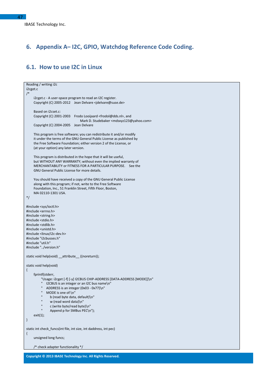 IBASE IB102 User Manual | Page 47 / 67