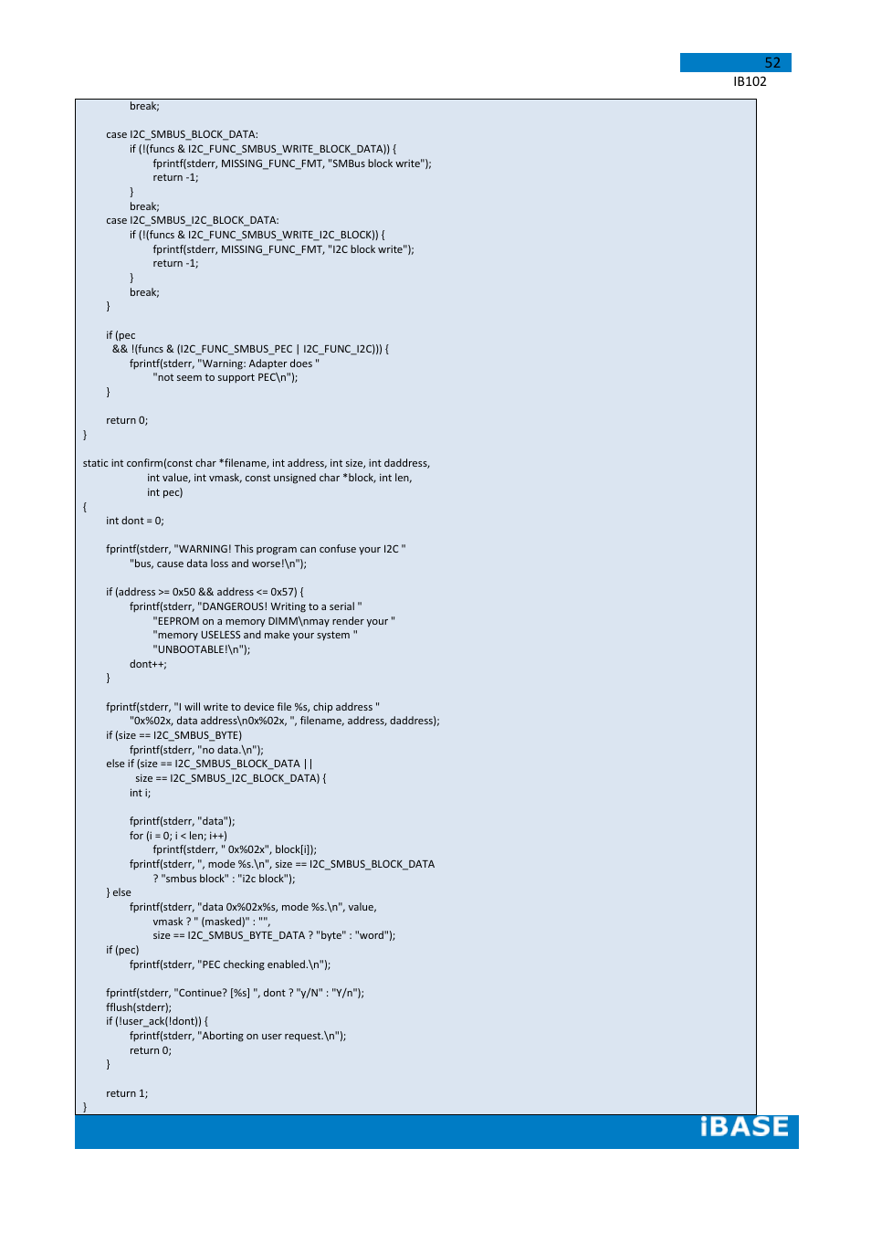 IBASE IB102 User Manual | Page 52 / 67