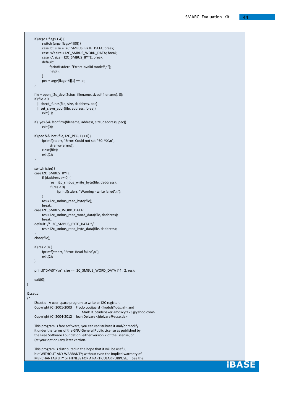 IBASE SMARC Evaluation Kit User Manual | Page 70 / 93