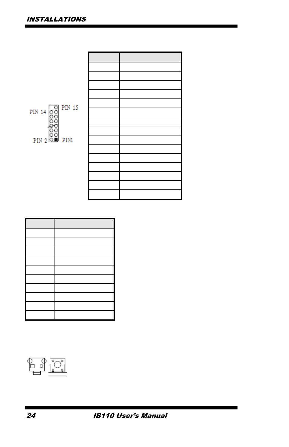 IBASE IB110 User Manual | Page 24 / 29