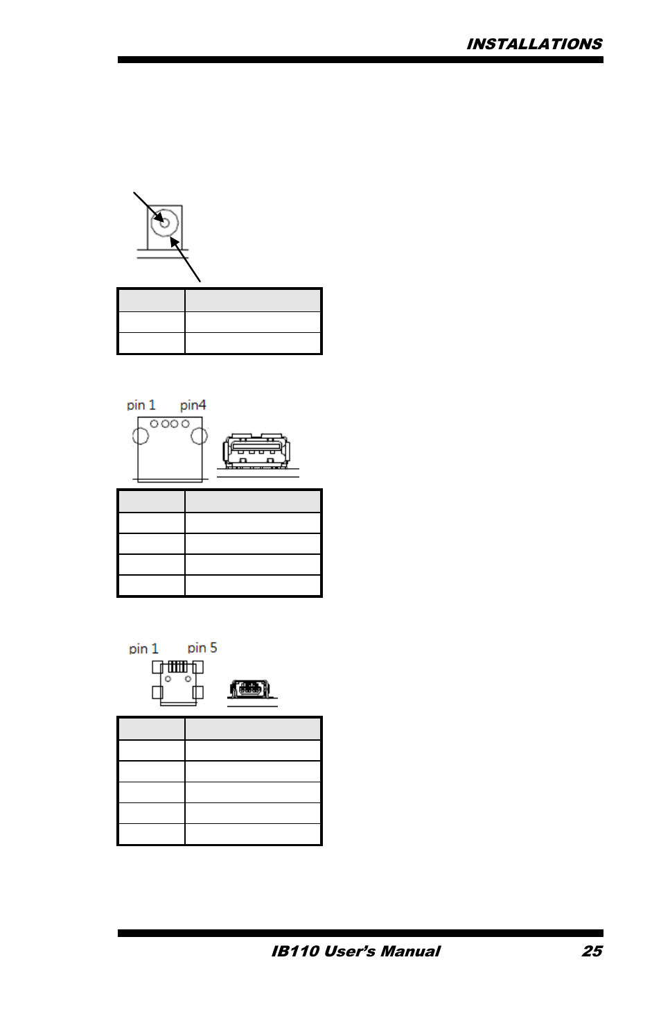 IBASE IB110 User Manual | Page 25 / 29