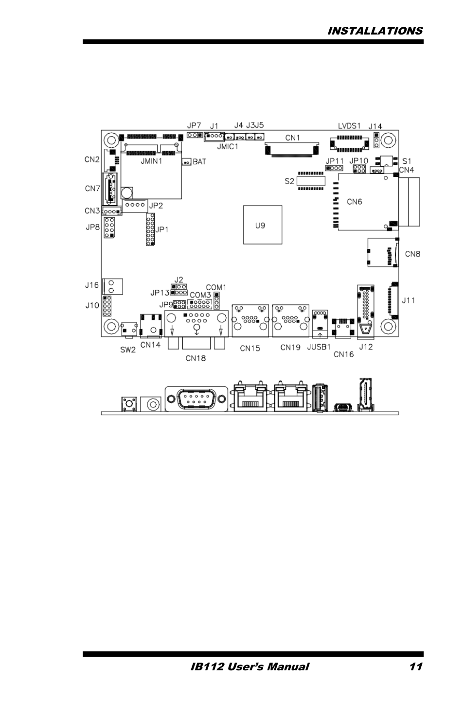 IBASE IB112 User Manual | Page 11 / 35