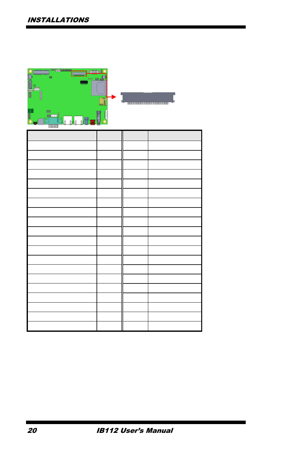 IBASE IB112 User Manual | Page 20 / 35