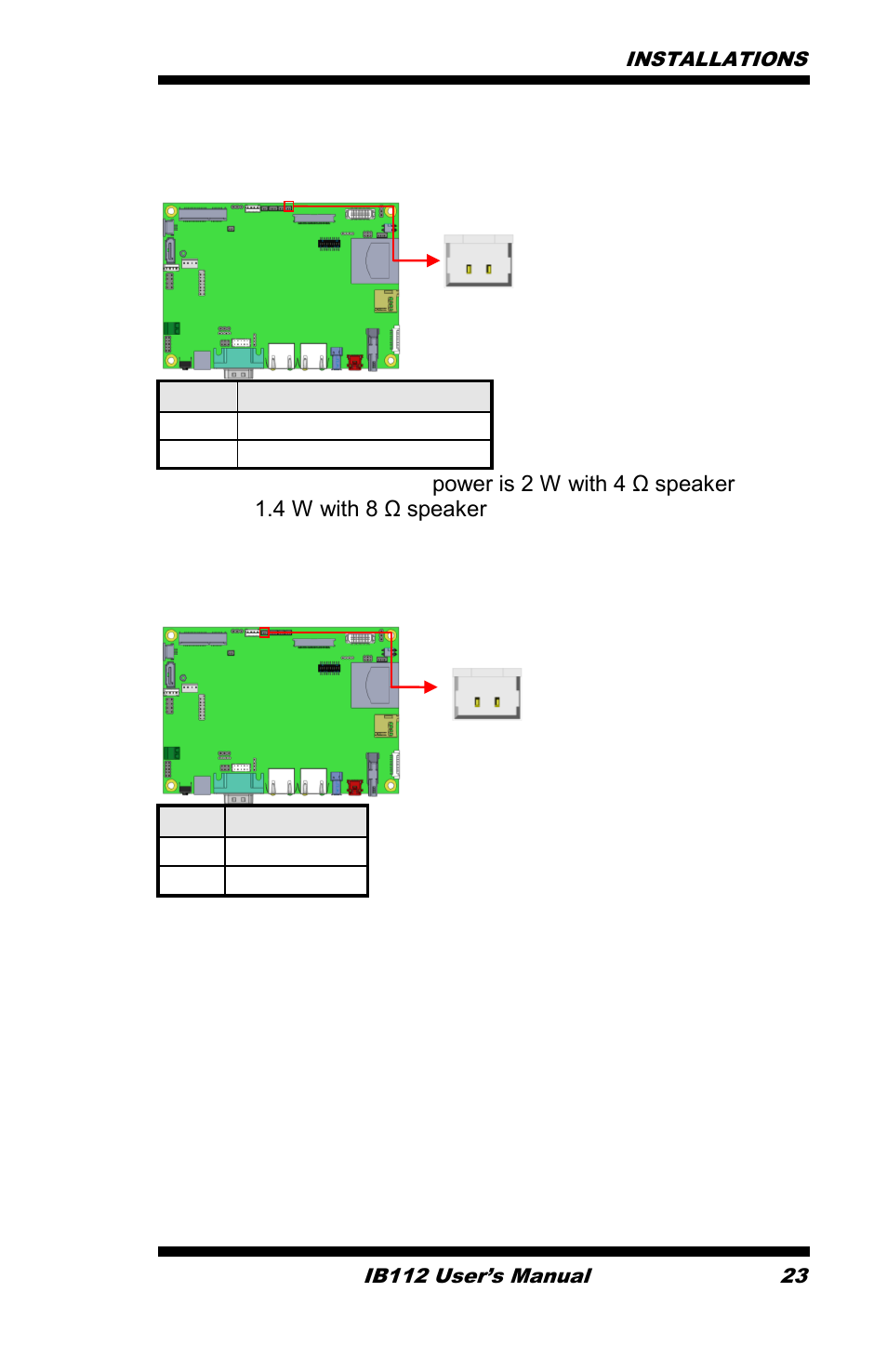 IBASE IB112 User Manual | Page 23 / 35