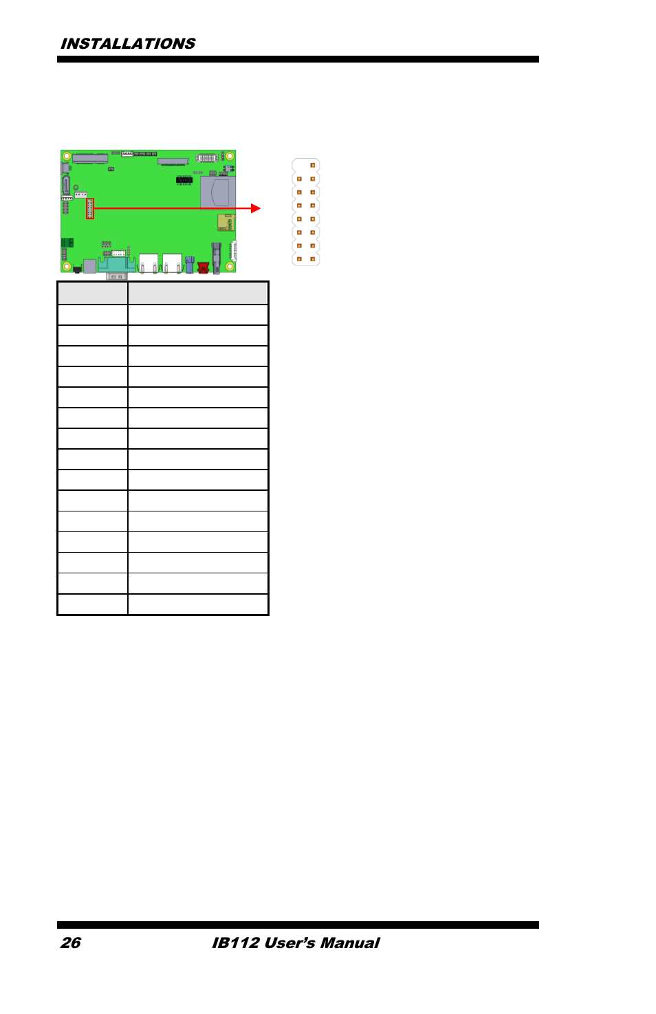 IBASE IB112 User Manual | Page 26 / 35