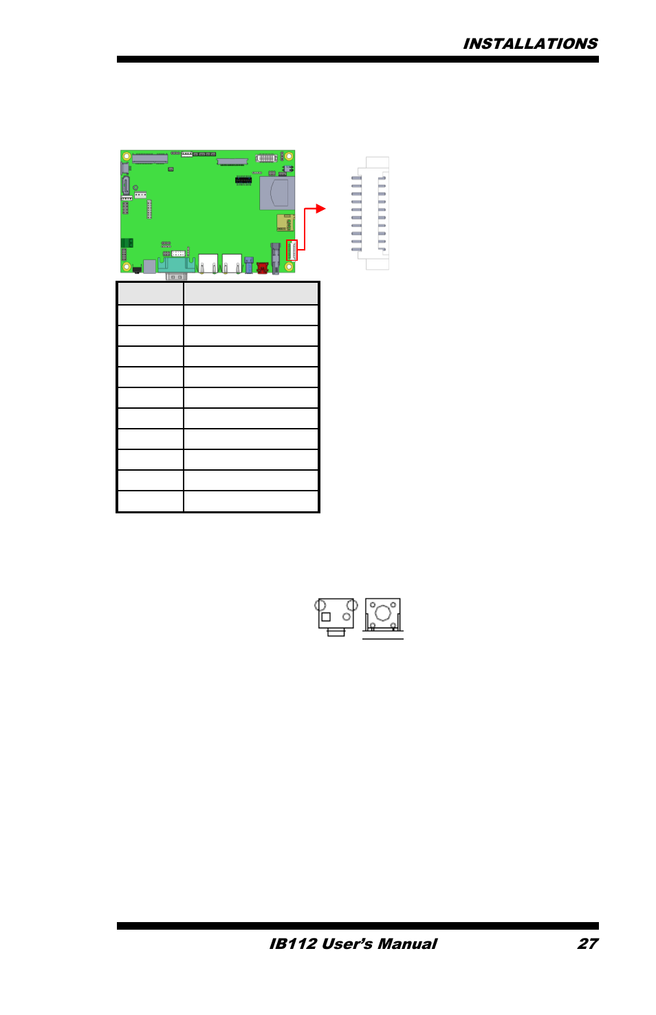 IBASE IB112 User Manual | Page 27 / 35