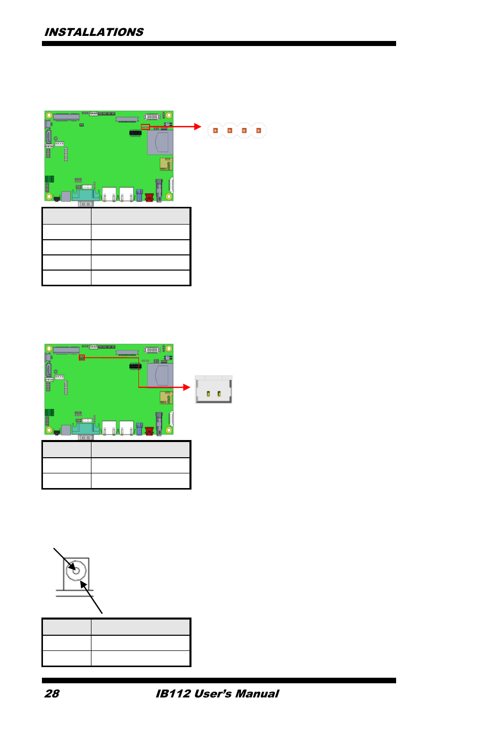 IBASE IB112 User Manual | Page 28 / 35