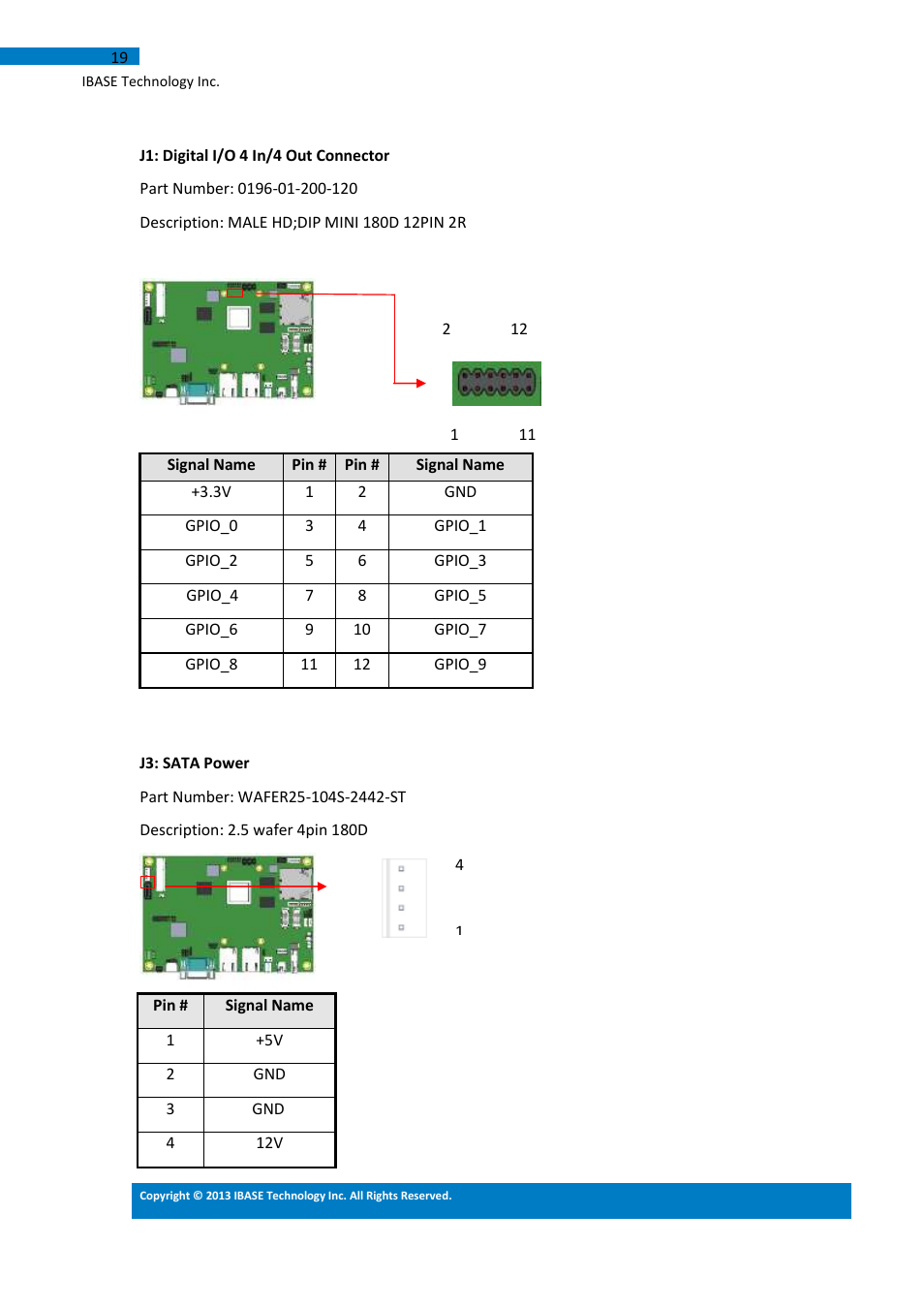 IBASE IB113 User Manual | Page 19 / 63