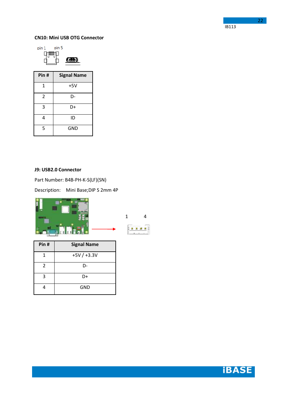IBASE IB113 User Manual | Page 22 / 63