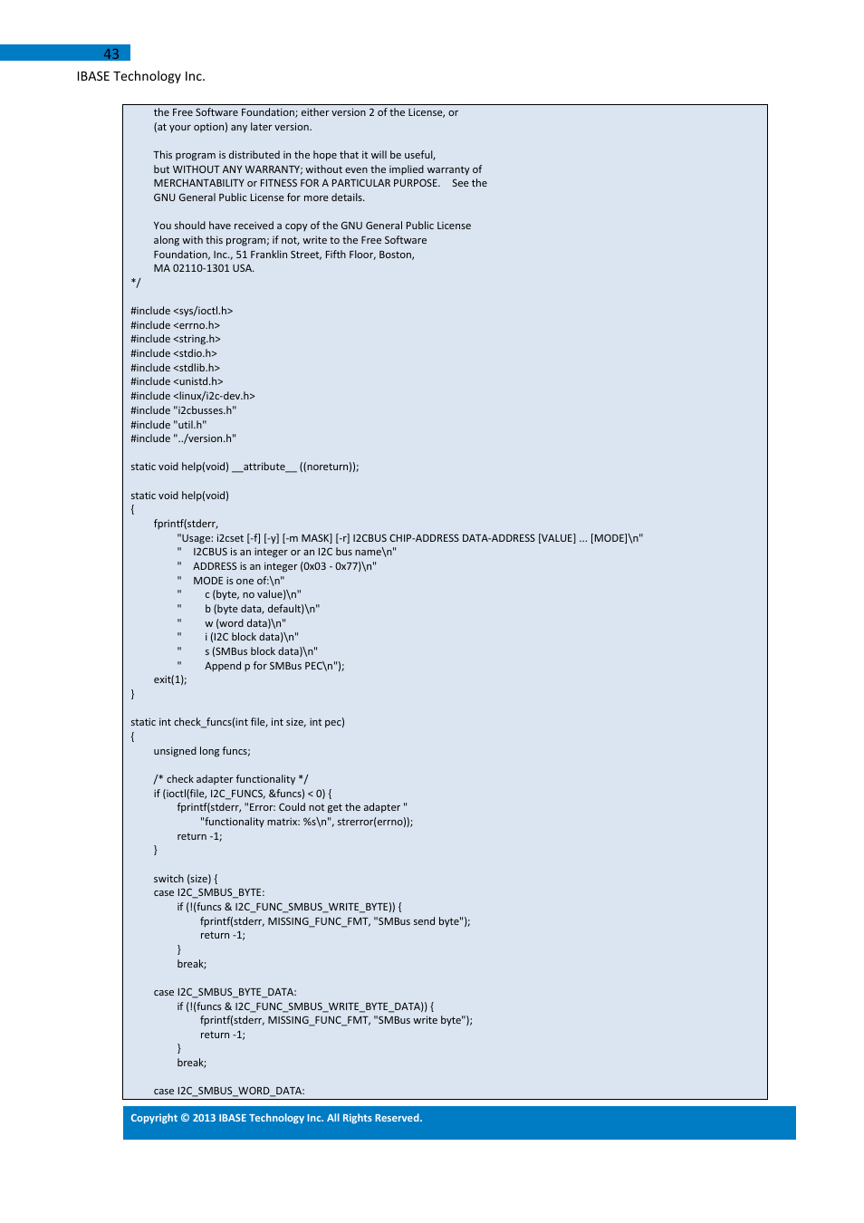 IBASE IB113 User Manual | Page 43 / 63