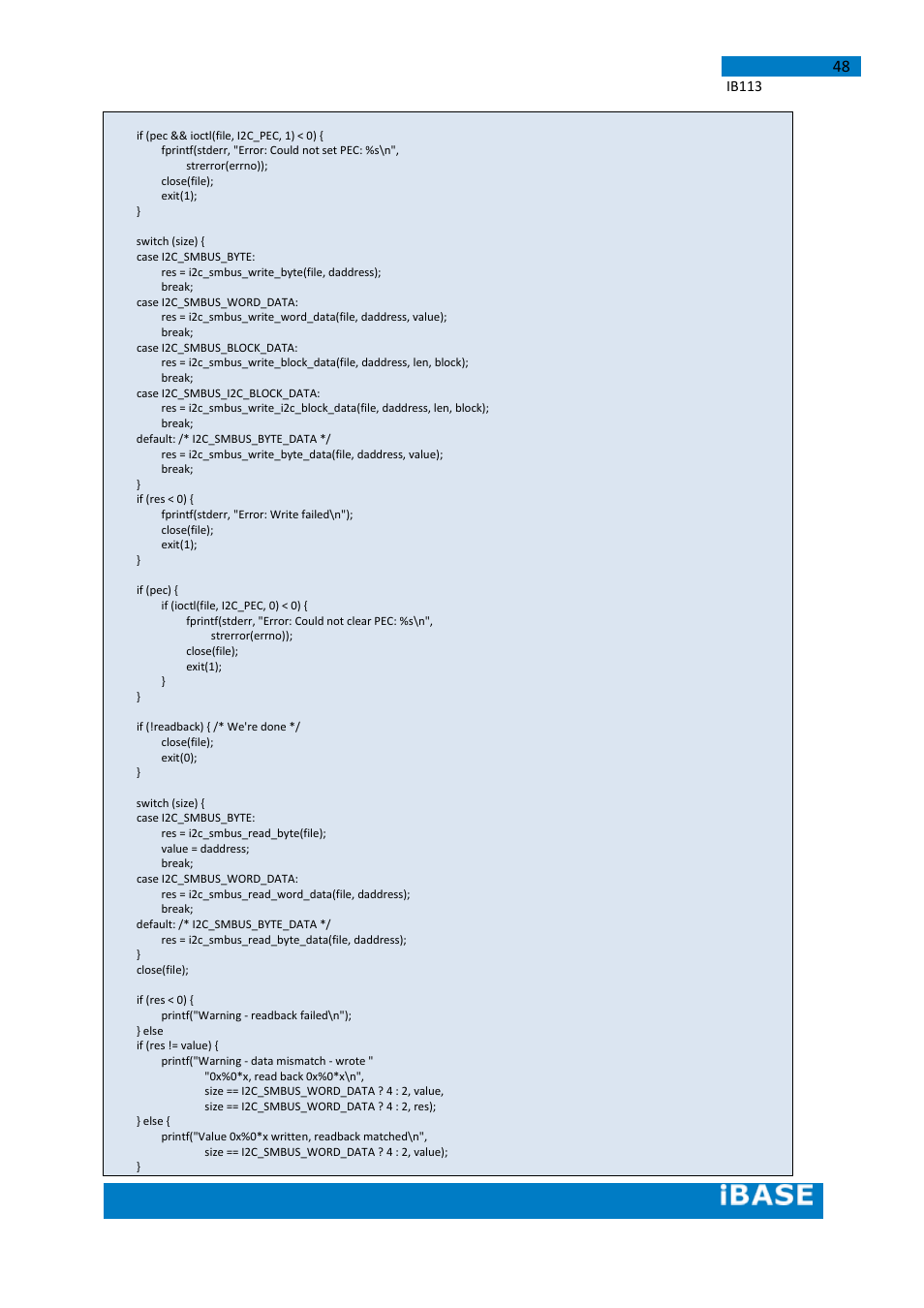 IBASE IB113 User Manual | Page 48 / 63