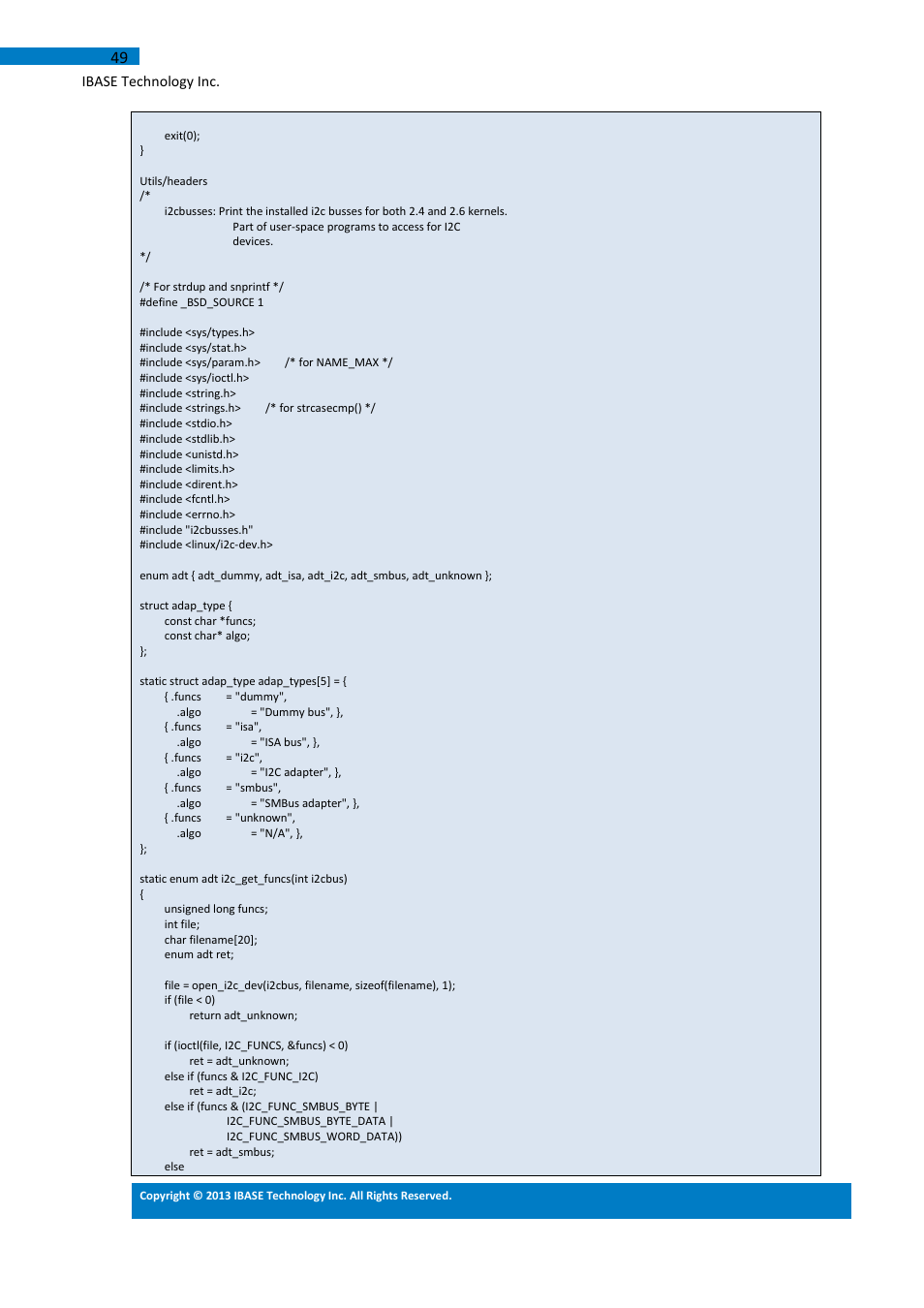 IBASE IB113 User Manual | Page 49 / 63