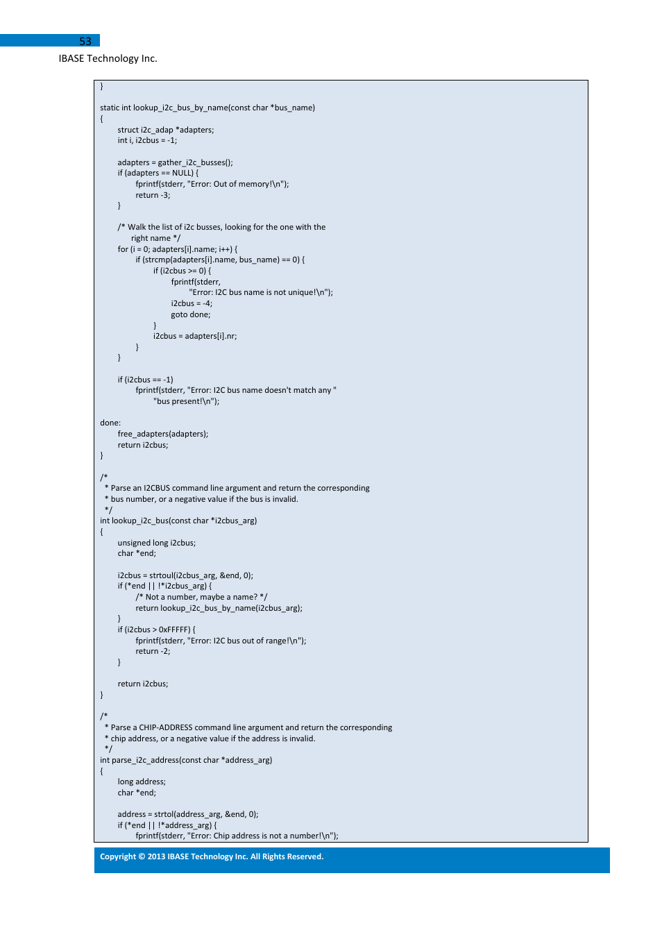 IBASE IB113 User Manual | Page 53 / 63