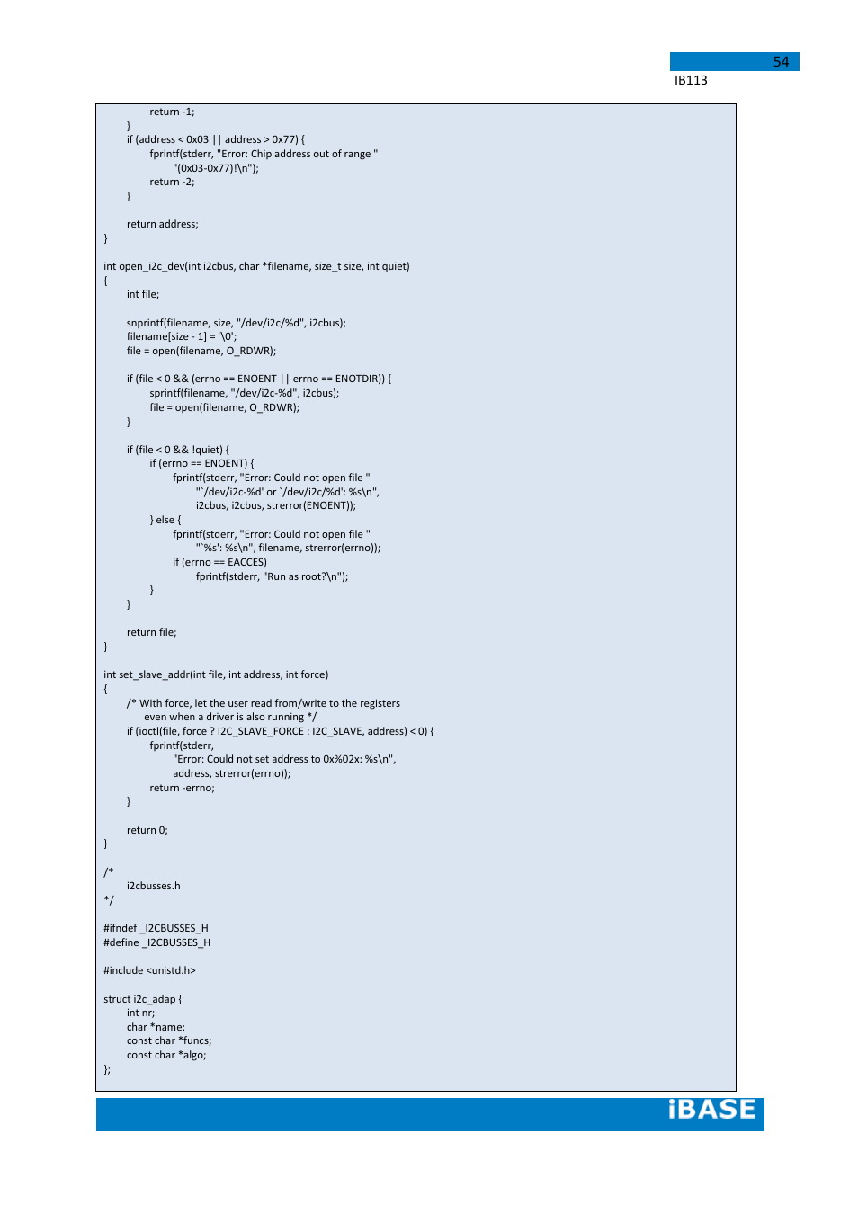 IBASE IB113 User Manual | Page 54 / 63