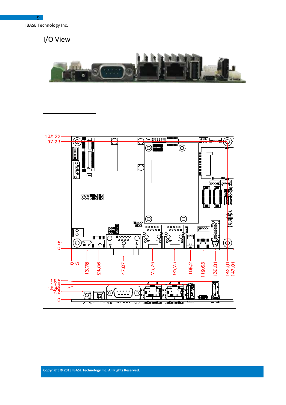 I/o view | IBASE IB113 User Manual | Page 9 / 63