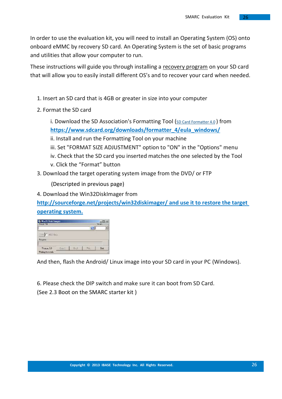 IBASE SMARC-EVK1 User Manual | Page 26 / 92