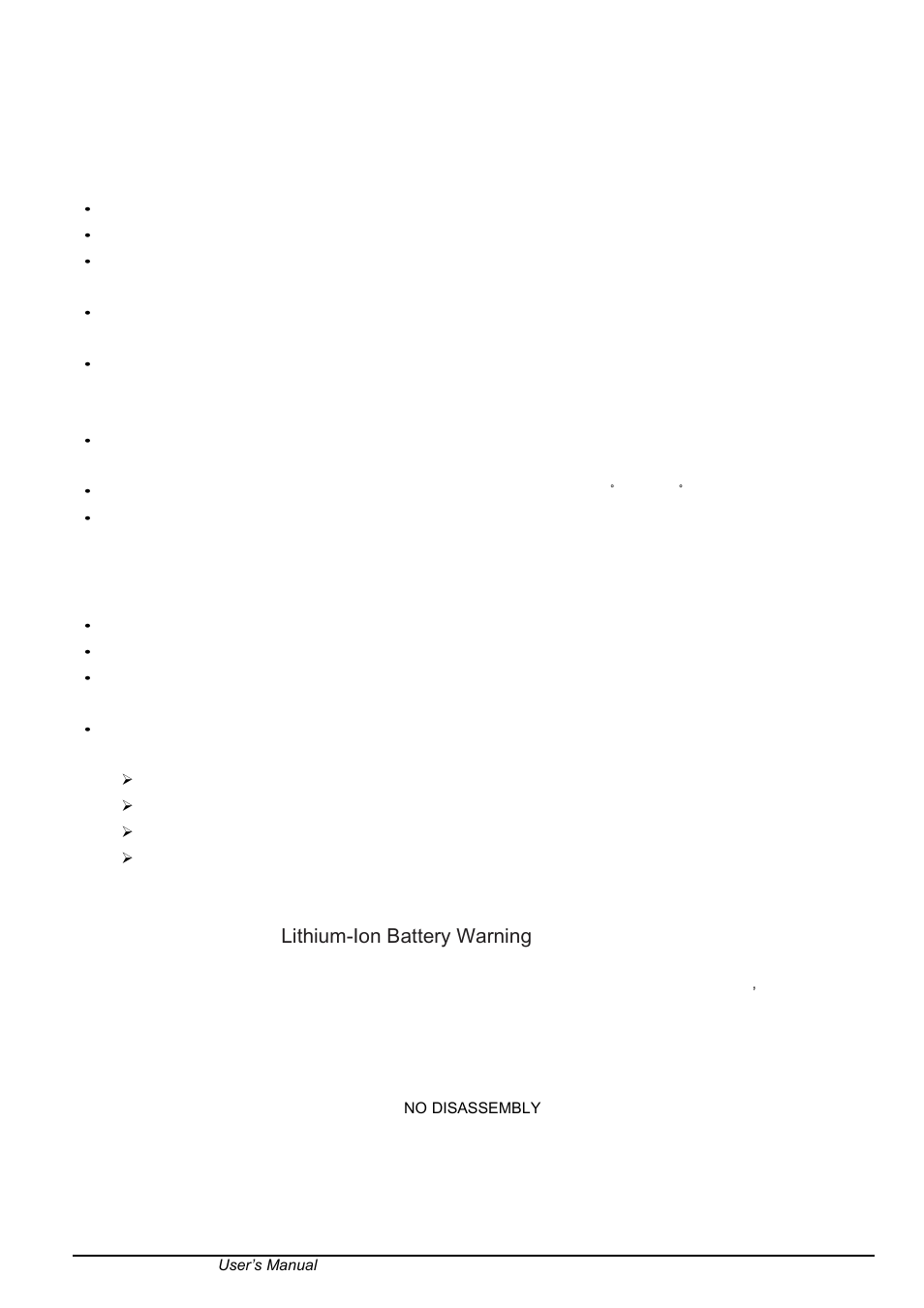 Safety information, Setting up your system, Care during use | Lithium-ion battery warning | IBASE AMS100-807 User Manual | Page 3 / 12