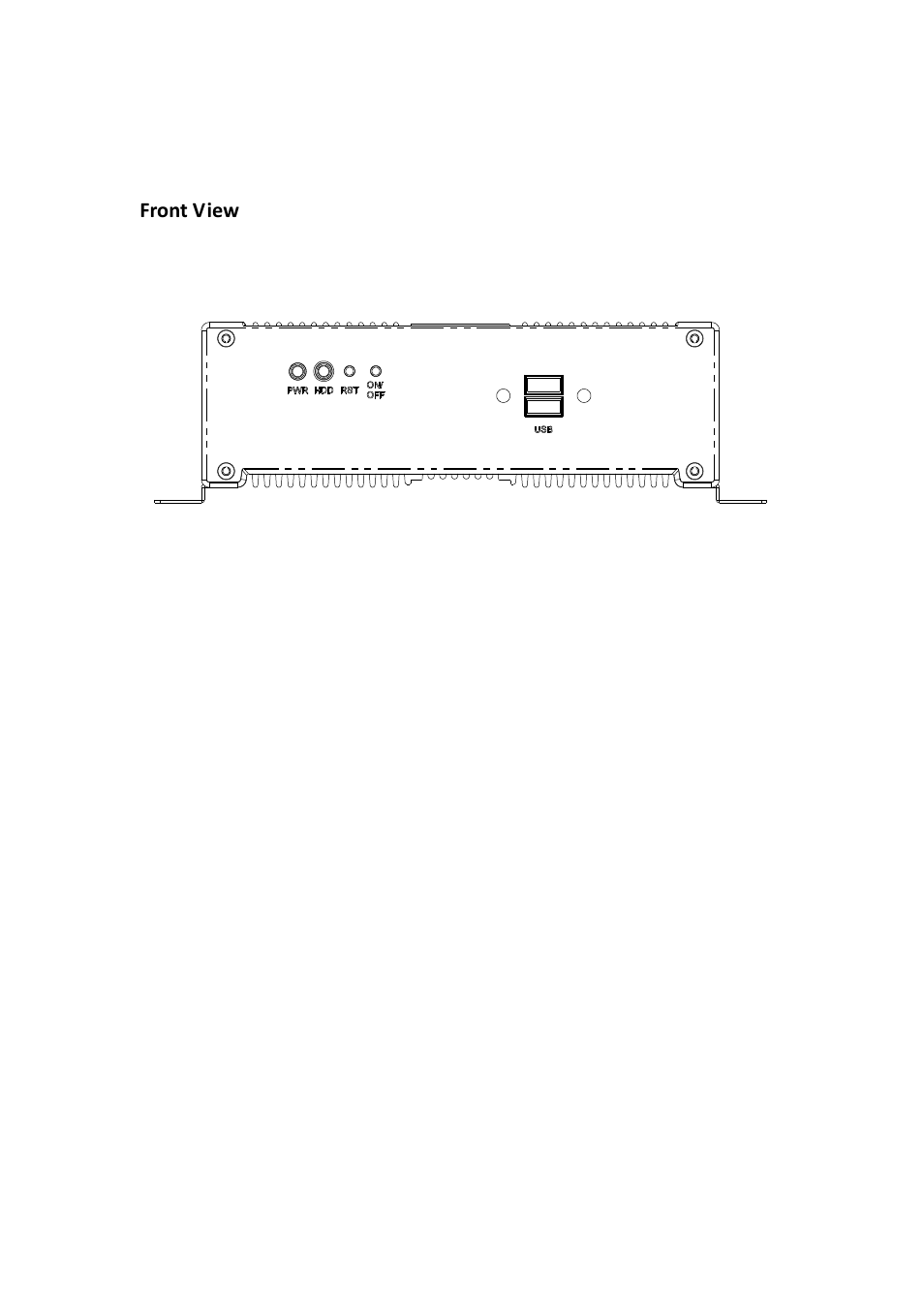 Components, Front view | IBASE AMI200 User Manual | Page 7 / 27