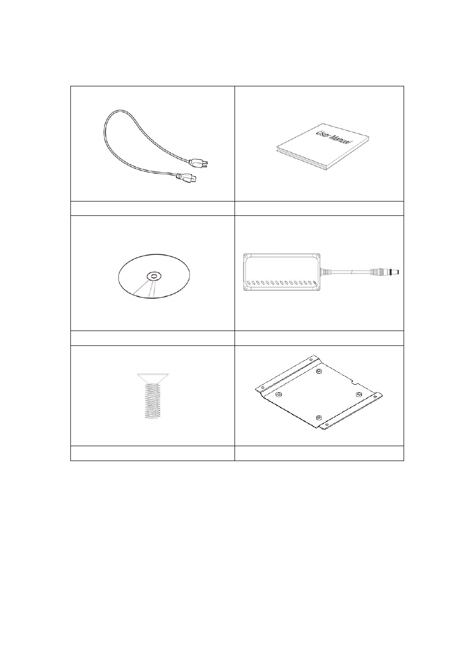 Accessories | IBASE CSB200-888 User Manual | Page 6 / 13