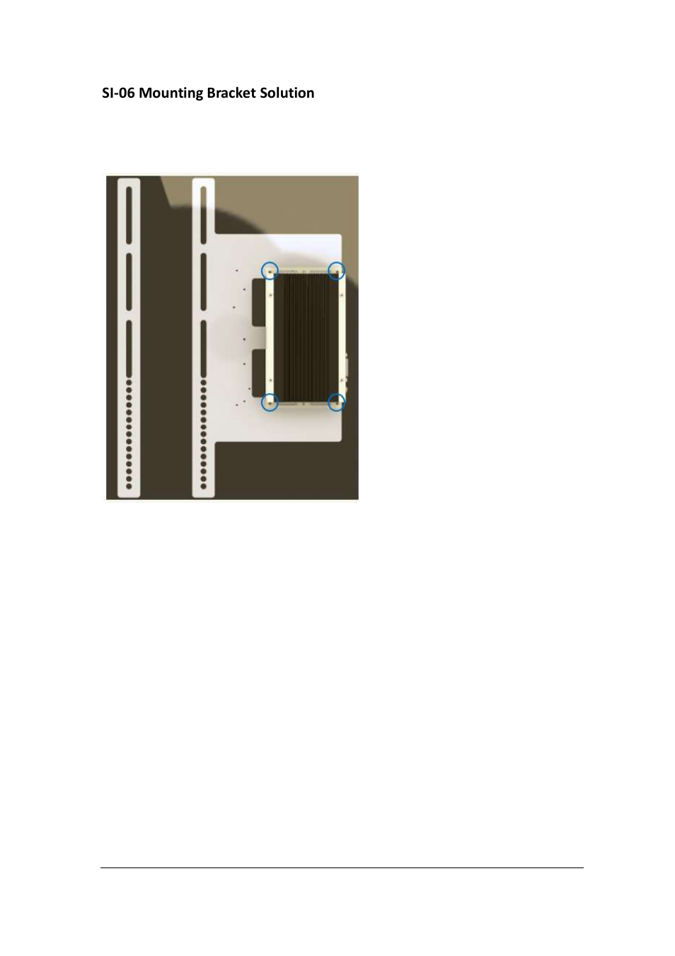 Si-06 mounting bracket solution | IBASE SI-06 User Manual | Page 12 / 44