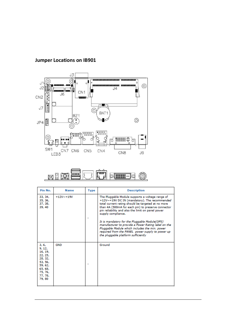 Setting the jumpers, Jumper locations on ib901 | IBASE SI-06 User Manual | Page 16 / 44