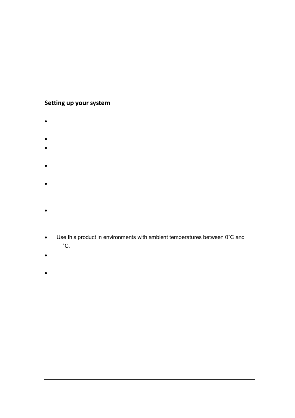 Safety information, Setting up your system | IBASE SI-06 User Manual | Page 5 / 44