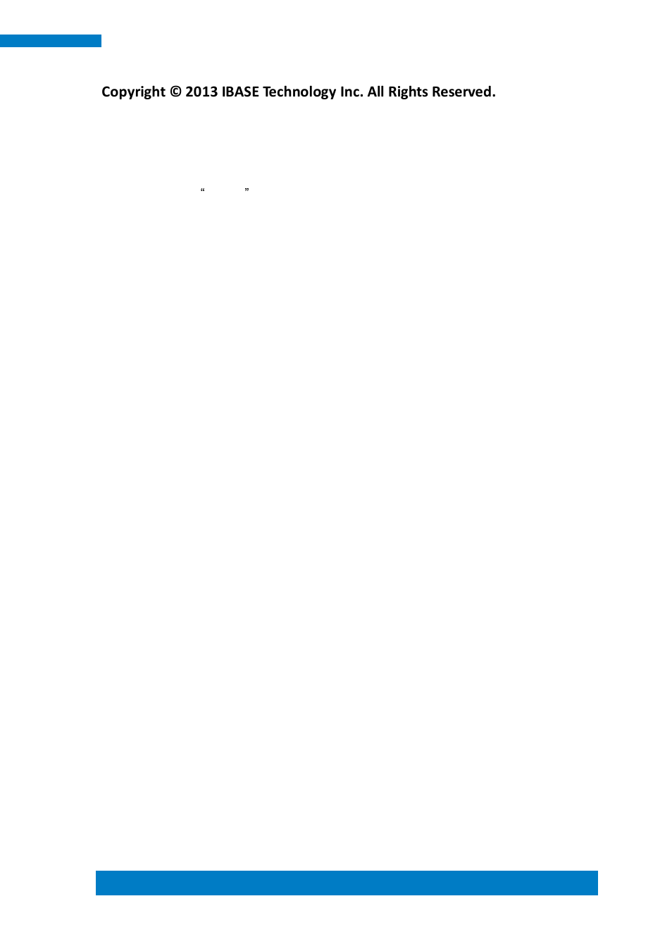 IBASE SI-60E User Manual | Page 3 / 103