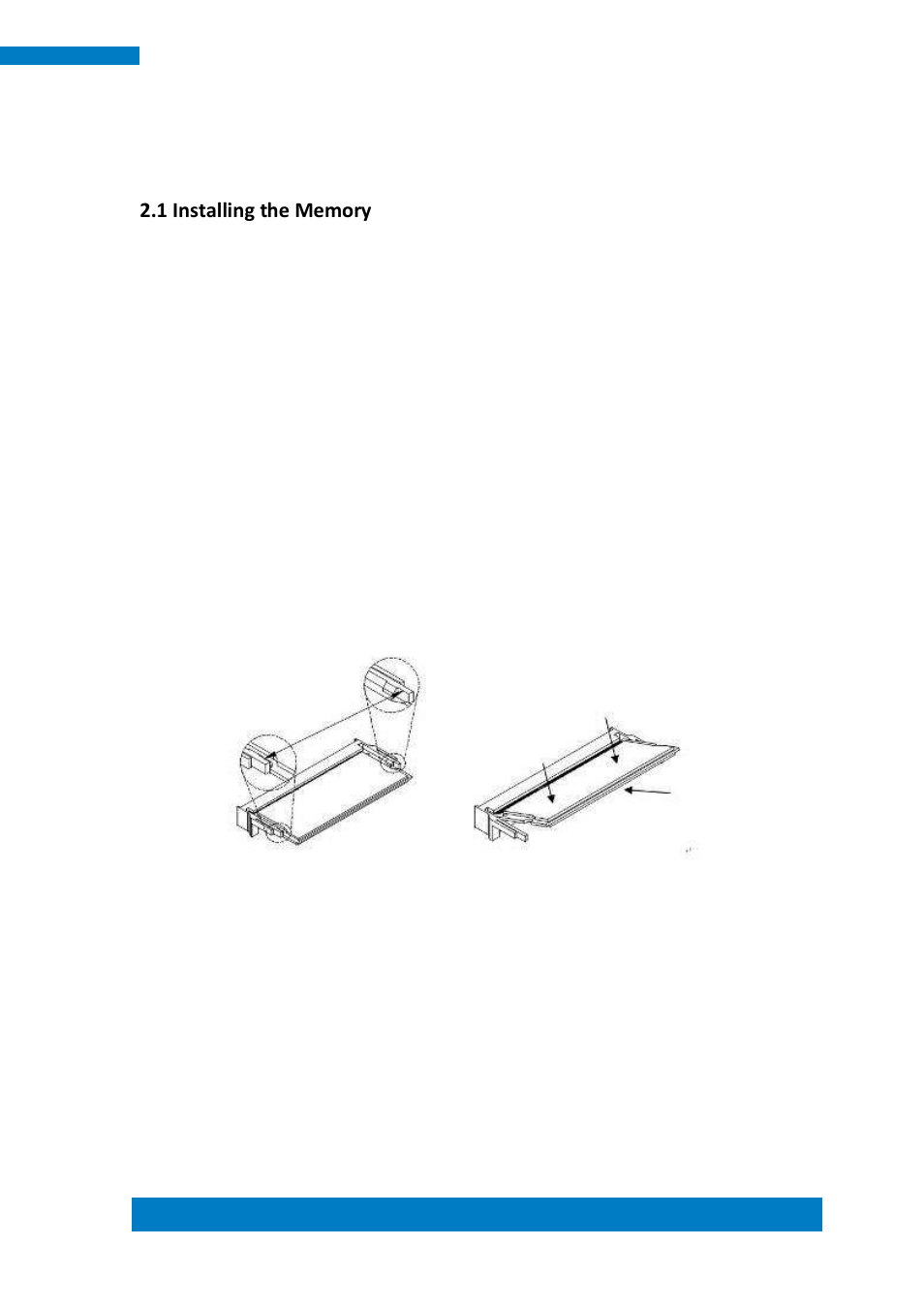 1 installing the memory 2.2 setting the jumpers, Chapter 2 motherboard introduction | IBASE SI-102-N User Manual | Page 19 / 51