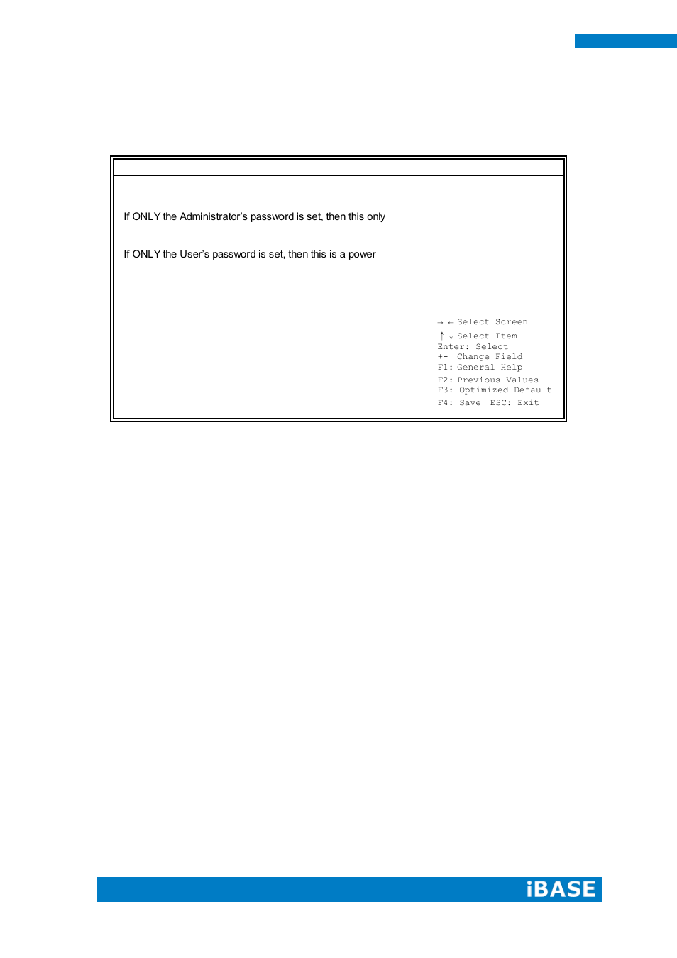 Security settings | IBASE SI-102-N User Manual | Page 38 / 51