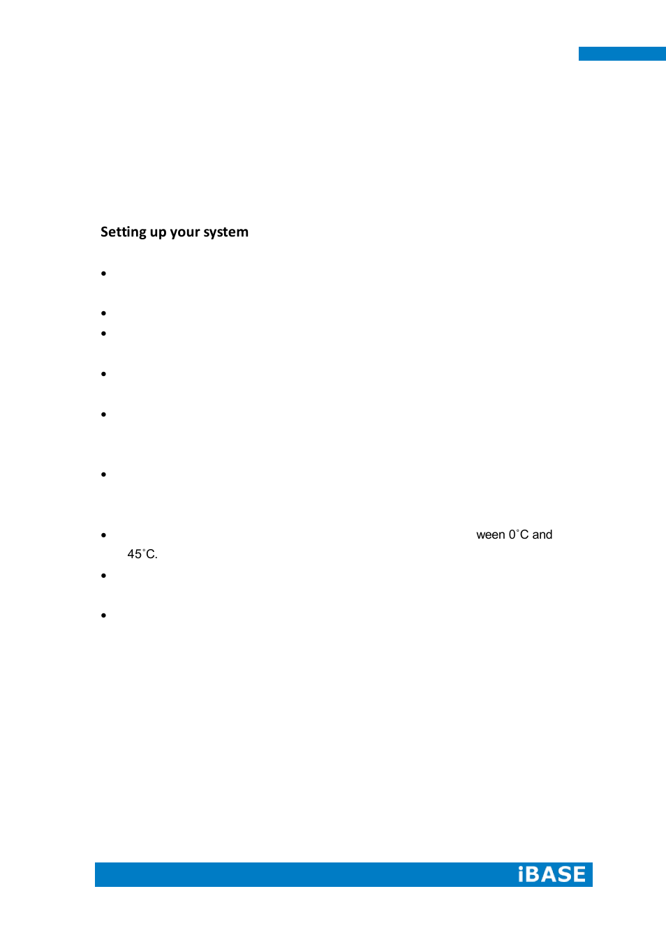Setting up your system, Safety information | IBASE SI-102-N User Manual | Page 5 / 51