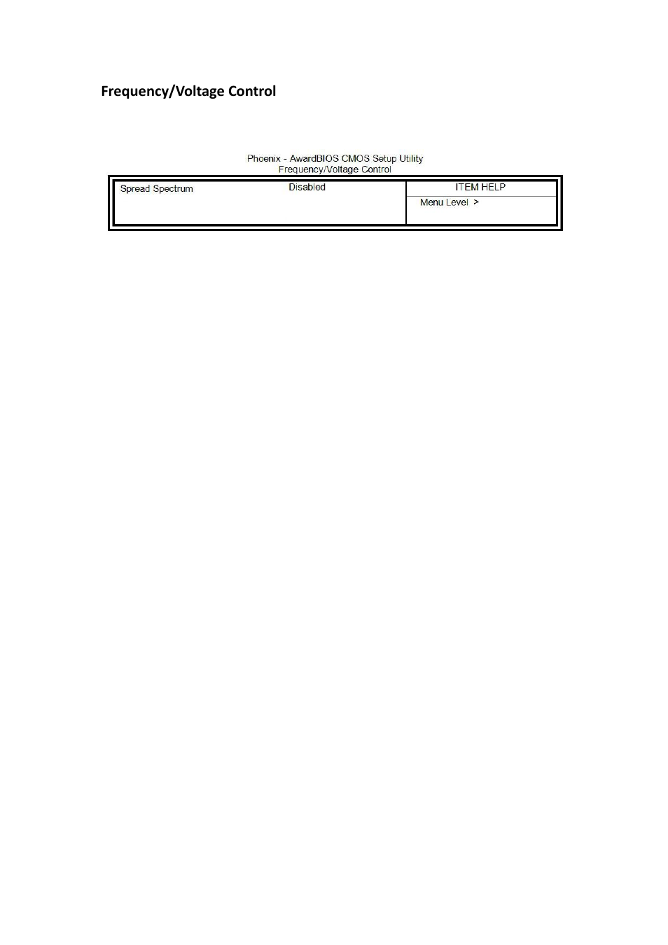 Frequency/voltage control | IBASE SI-28 User Manual | Page 34 / 44