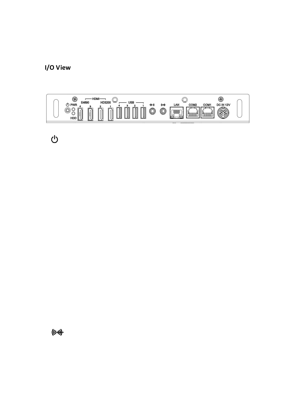 Components, I/o view | IBASE SI-28 User Manual | Page 8 / 44