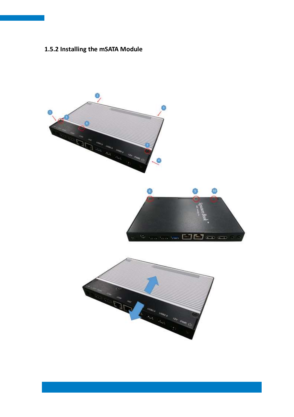 2 installing the msata module | IBASE SI-12 User Manual | Page 17 / 48