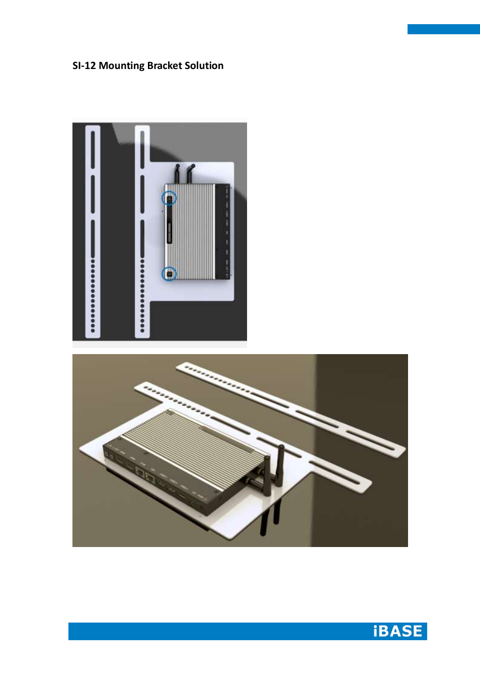 Si-12 mounting bracket solution | IBASE SI-12 User Manual | Page 48 / 48