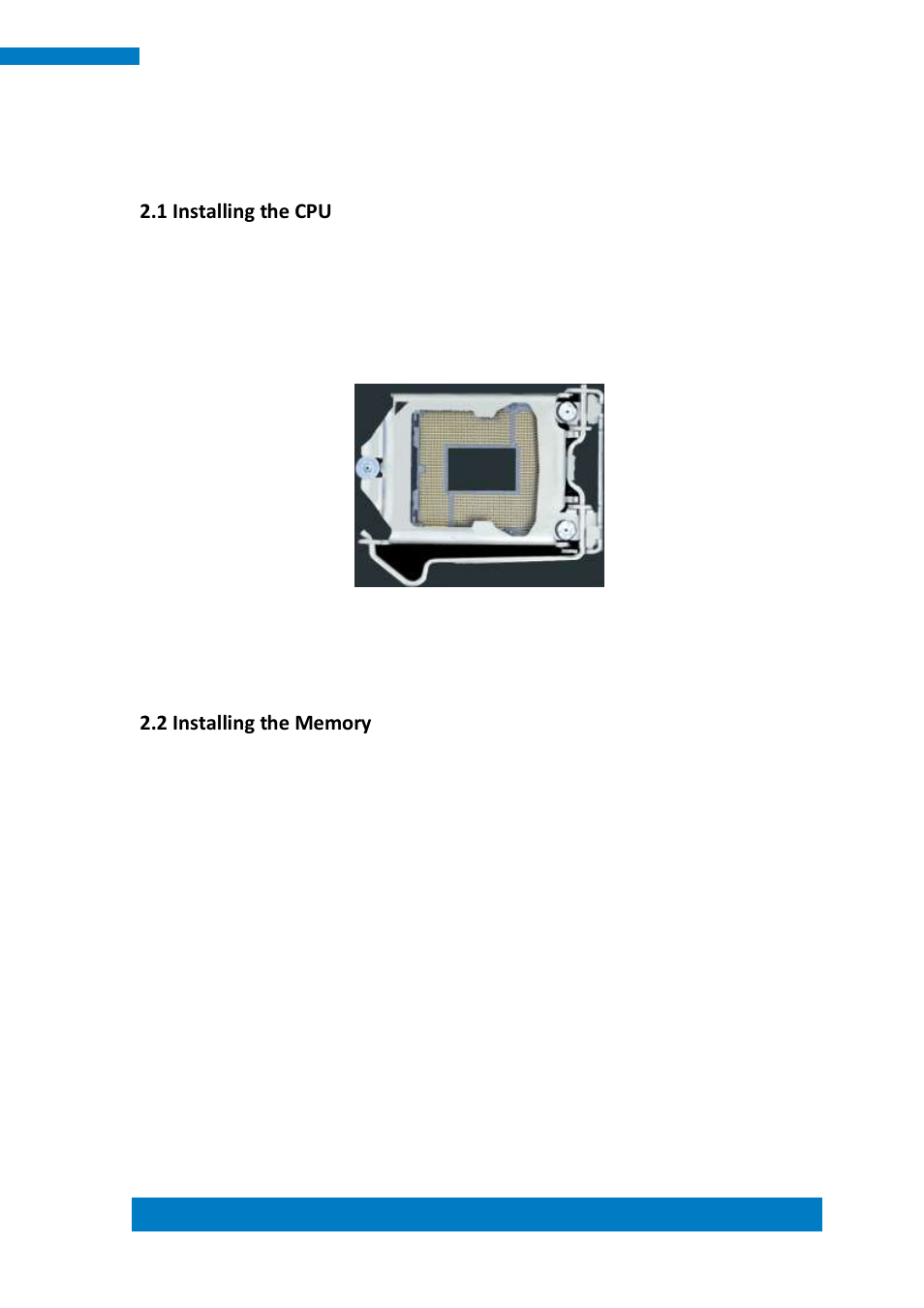 2 hardware installation, 1 installing the cpu | IBASE SI-64 User Manual | Page 13 / 80