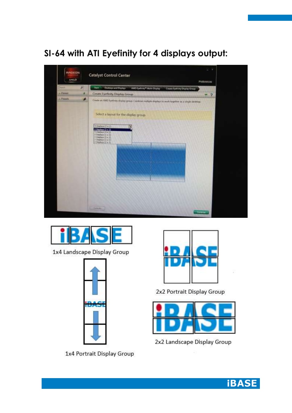 Si-64 with ati eyefinity for 4 displays output | IBASE SI-64 User Manual | Page 80 / 80