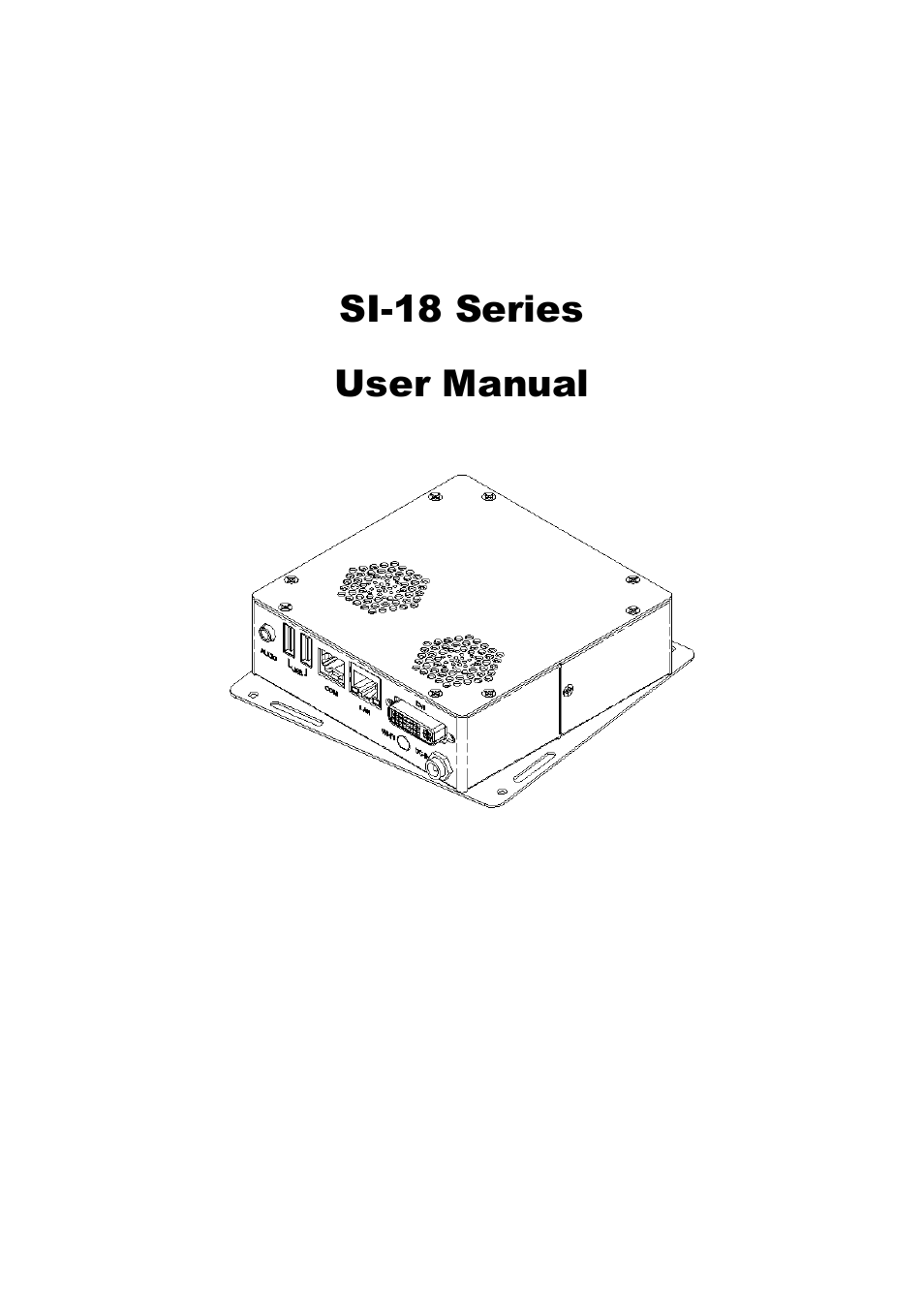 IBASE SI-18 User Manual | 51 pages