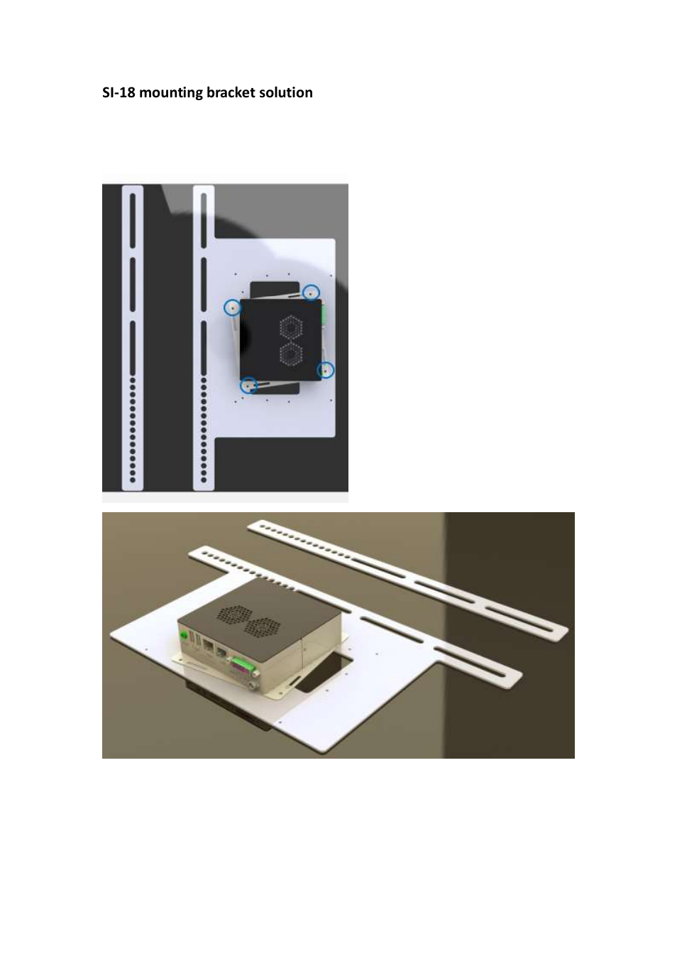 Si-18 mounting bracket solution | IBASE SI-18 User Manual | Page 13 / 51