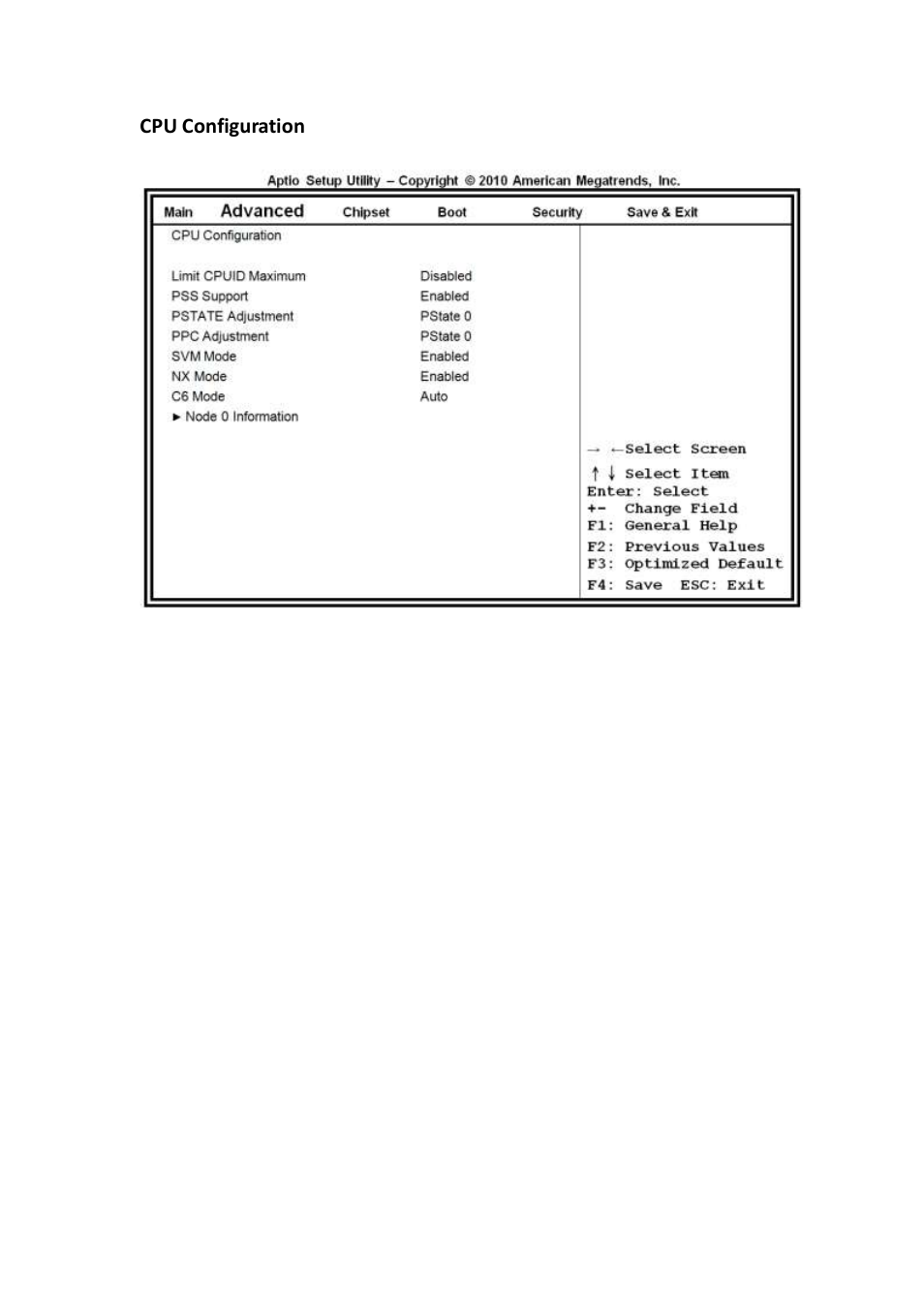 Cpu configuration | IBASE SI-18 User Manual | Page 28 / 51
