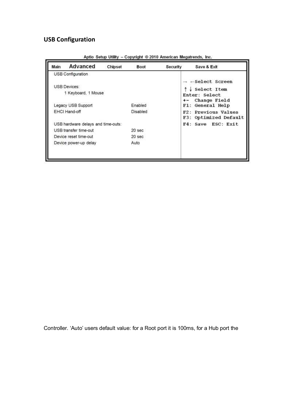 Usb configuration | IBASE SI-18 User Manual | Page 30 / 51
