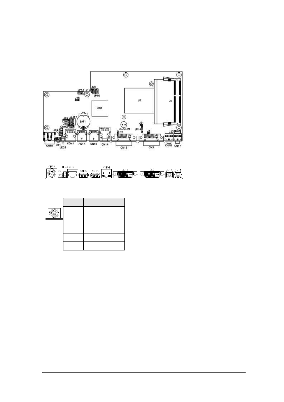 Connectors on ib938 | IBASE SI-38 User Manual | Page 18 / 49