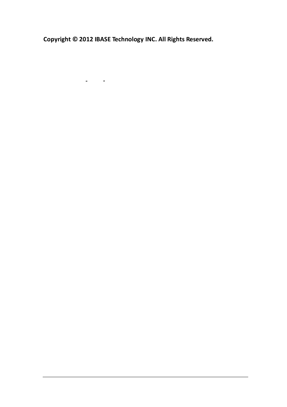 IBASE SI-38 User Manual | Page 3 / 49