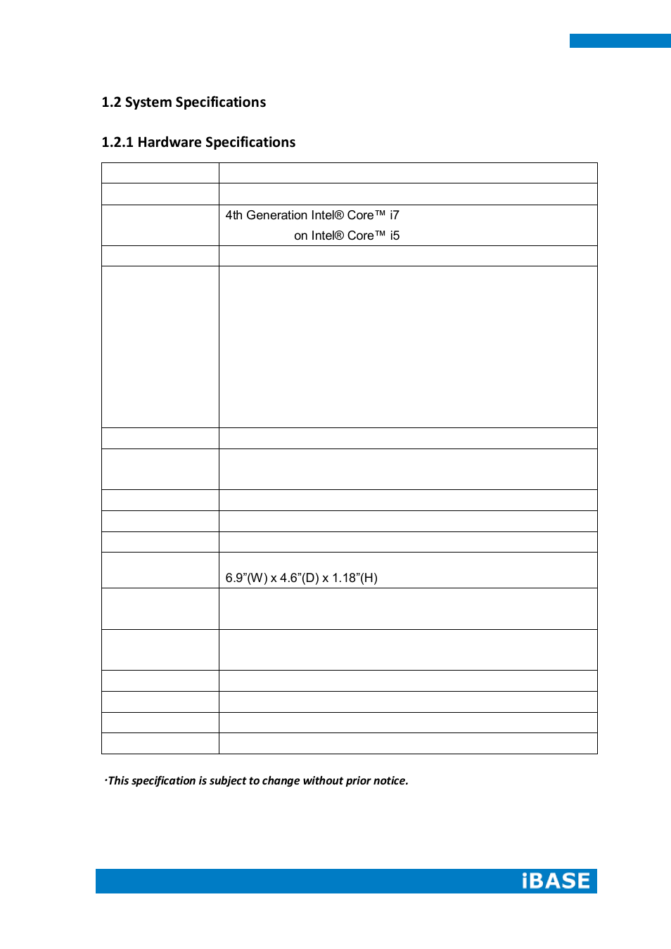 IBASE SI-83 User Manual | Page 10 / 78