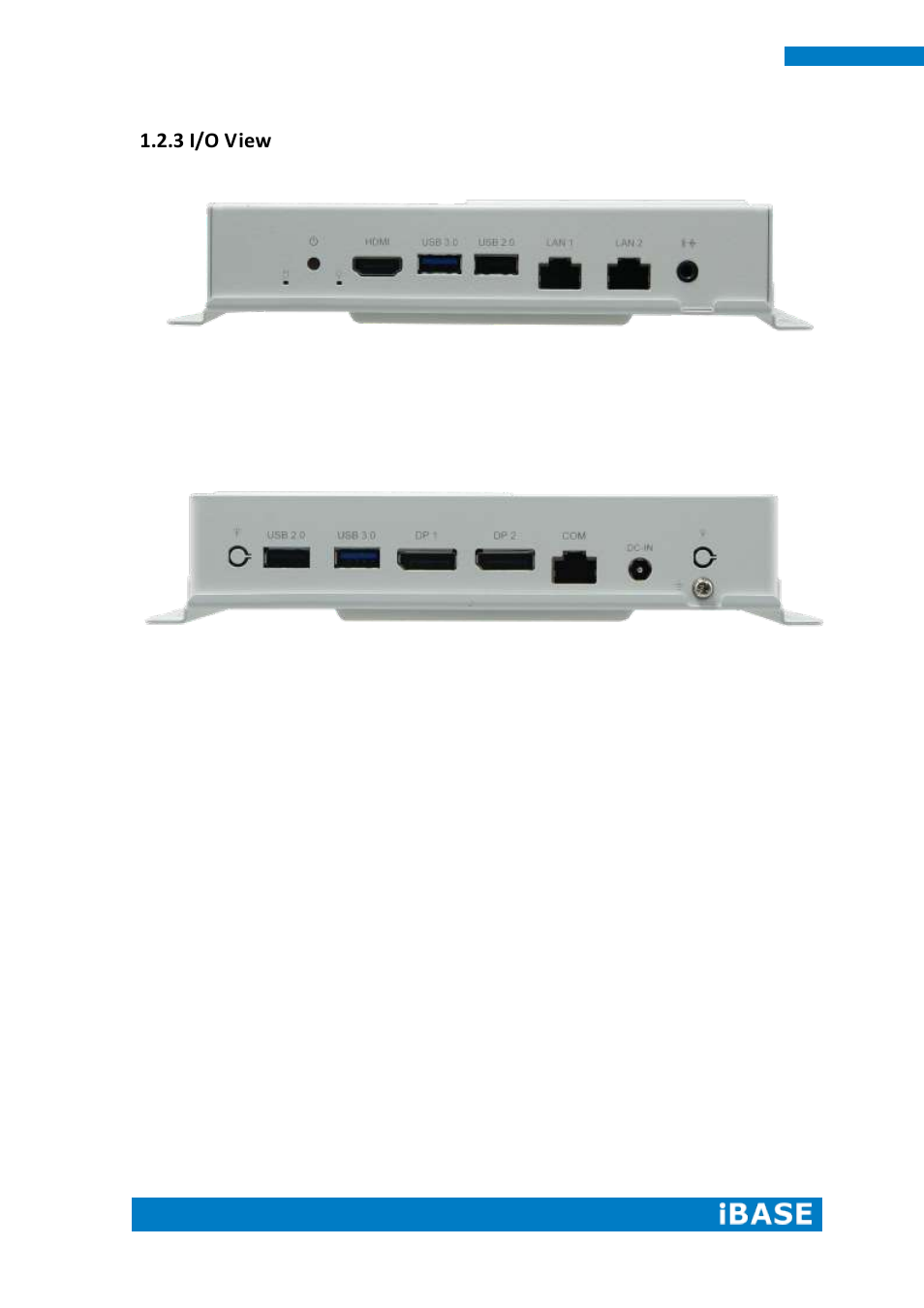 3 i/o view | IBASE SI-83 User Manual | Page 12 / 78