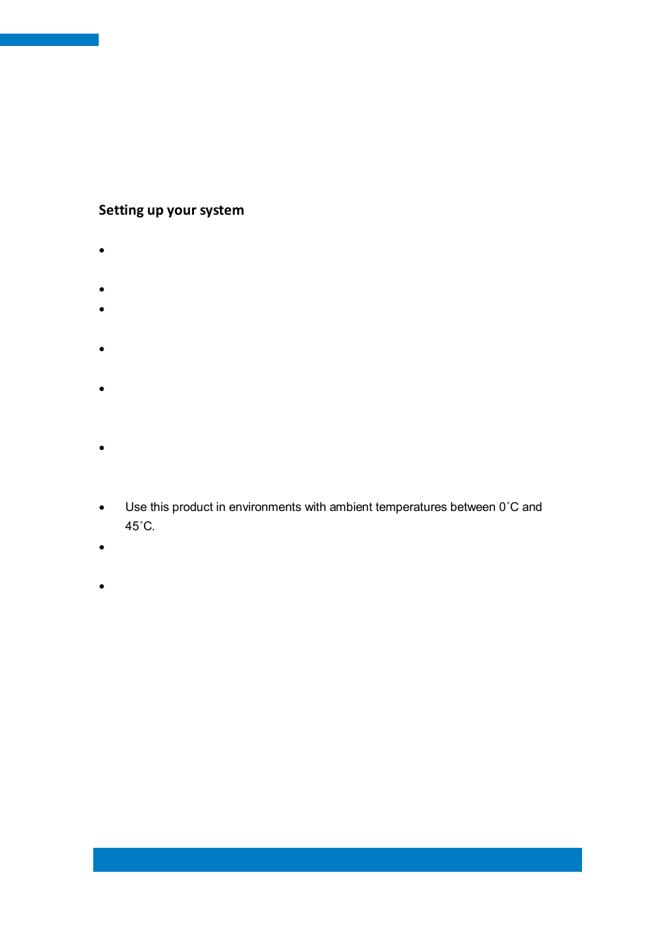 Safety information, Setting up your system | IBASE SI-83 User Manual | Page 5 / 78