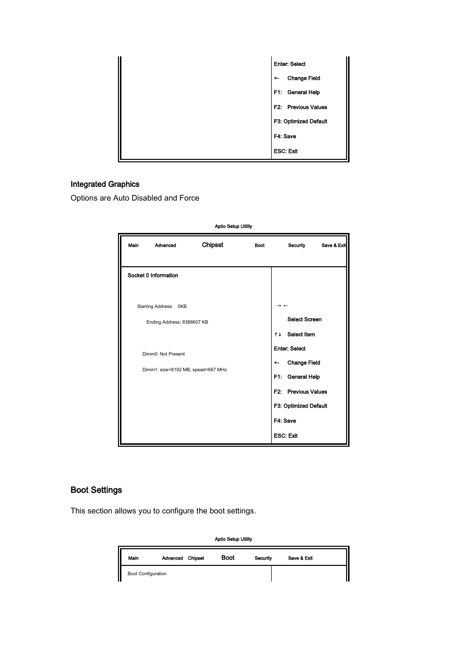 Boot settings | IBASE SI-38N User Manual | Page 34 / 53