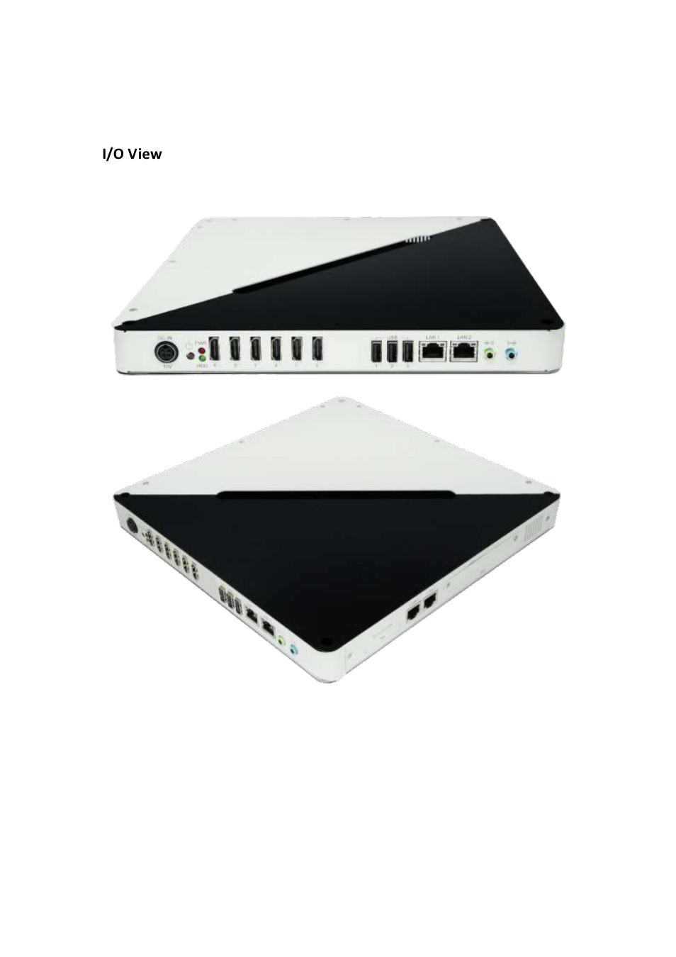 Components, I/o view | IBASE SI-58 User Manual | Page 10 / 73