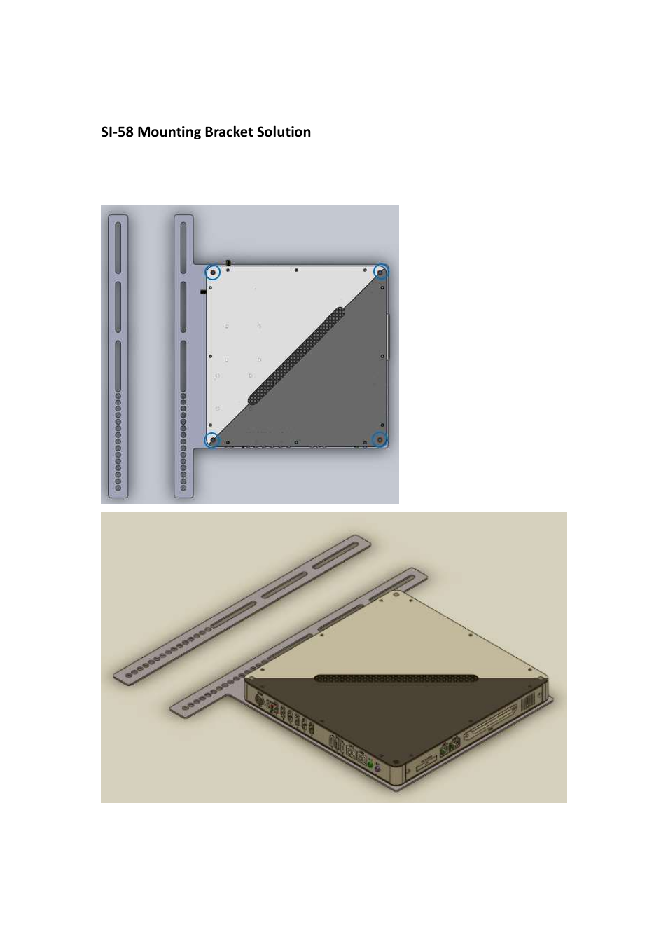 Si-58 mounting bracket solution | IBASE SI-58 User Manual | Page 15 / 73