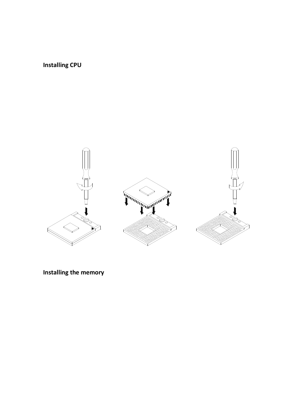 Installation, Installing cpu | IBASE SI-58 User Manual | Page 18 / 73