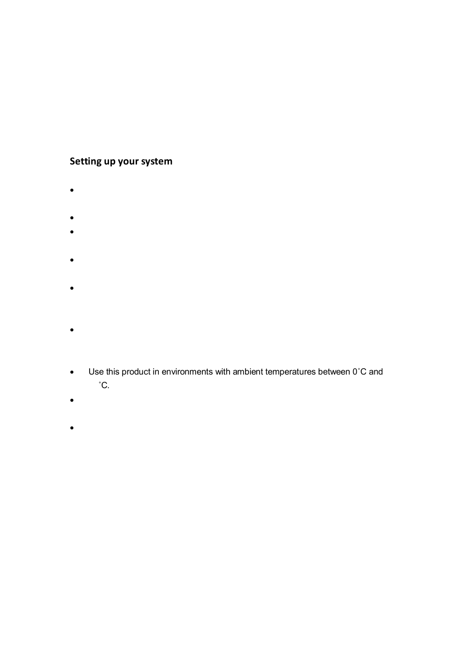 Safety information, Setting up your system | IBASE SI-58 User Manual | Page 6 / 73